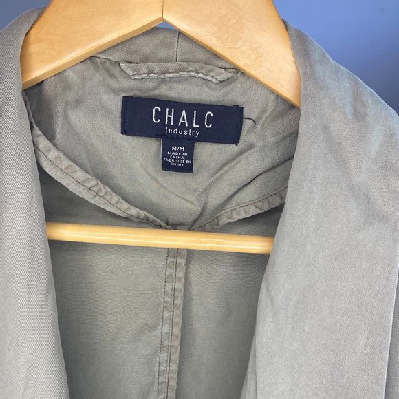 CHALC Industry Women's Light Weight Drape Front Size Medium - Picture 3 of 3